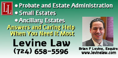 Law Levine, LLC - Estate Attorney in Oil City PA for Probate Estate Administration including small estates and ancillary estates